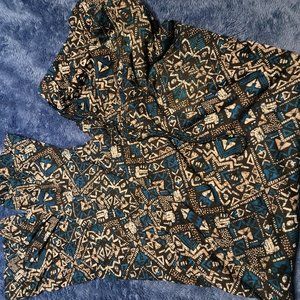 French Landry pants; size 3X